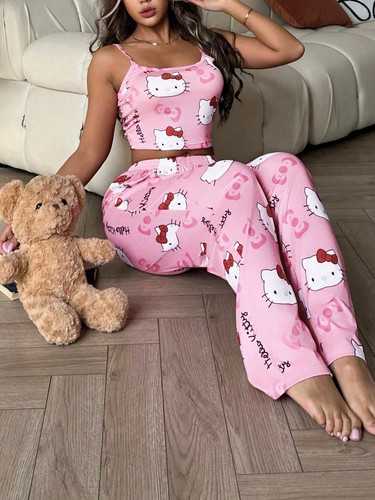 2er set damen träger crop - träger, top
