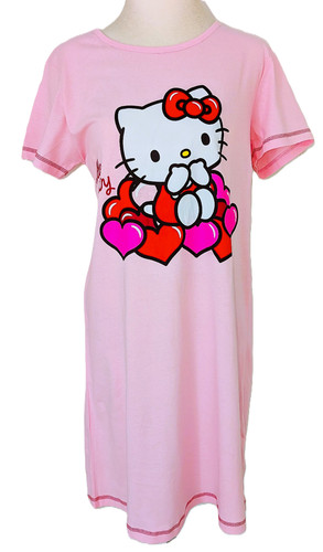 Hello kitty damen nachthemd - hello,