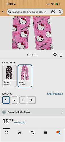 Hello kitty damen pyjamahose - damen, s